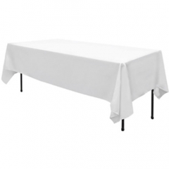 Tablecloth Polyester White
