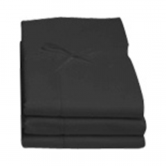 Tablecloth Polyester Black Oblong 135x180cm