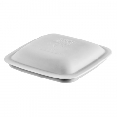 Aladdin Poliware Square Rigid Bowl Cover Grey Carton of 25