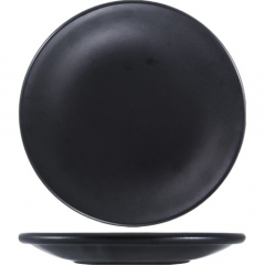 Accolade Nero Satin Coupe Flat Plate