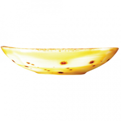 Tierra Dawn Egg Shape Deep Plate 26 x 22cm
