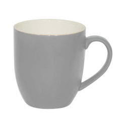 Brew Silver Ice/White Mug 380ml