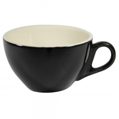 Brew Onyx/White Cappuccino Cup 220ml