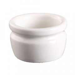 Basics Butter Tub Crock White 60x35mm