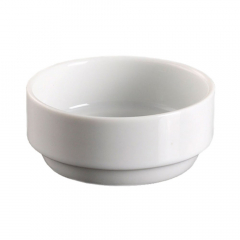 Basics Dish White 70x30mm Stackable