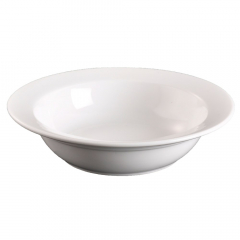 Basics Fruit Rimmed Bowl White 152mm