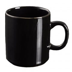 Basics Mug Can Black 350ml Stackable