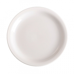 Basics Narrow Rim Plate White 160mm