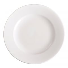 Basics Round Plate White 160mm