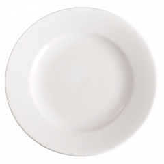 Basics Round Plate White 235mm