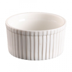 Basics Souffle Dish White 100mm