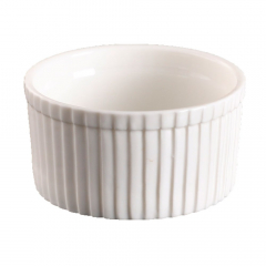 Basics Souffle Dish White 90mm