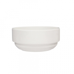 Basics Soup Bowl White 115mm Stackable