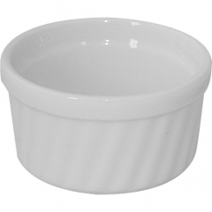 Fairway Porcelain Diagonal Ribbed Ramekin 65mm