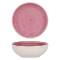 Tablekraft Linea Round Deep Bowl Dusty Pink