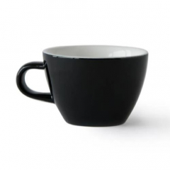 Acme Evolution Flat White Cup 150ml Penguin Black
