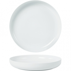 Baralee Deep Round Coupe Plate Arctic White