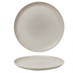 Baralee Sand Flat Round Coupe Plate Cream Quartz