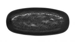 Pro.mundi Element Oval Platter 250x114mm Onyx