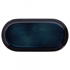 Pro.mundi Neiva Burger Plate 290mm x 140mm Blue