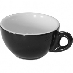 Roma Black Cappuccino Cup 190ml