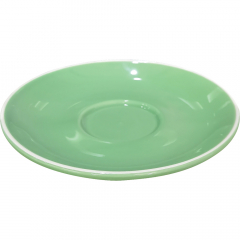 Roma by Essentials Collection Teal Cappuccino Saucer