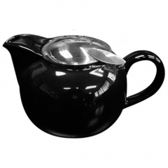 Roma Teapot with Infuser 450ml Black
