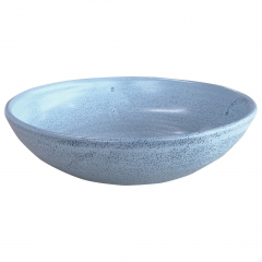 Temuka Potter's Mark 210mm Pasta Bowl Blue Mist