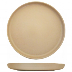 Eclipse Uno Round Plate 280mm Taupe