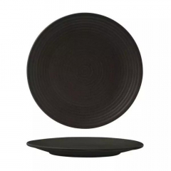 Zuma Coupe Plate Ribbed 265mm Charcoal
