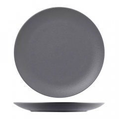 RAK Porcelain Neofusion Coupe Plate Stone Grey 310mm