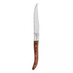 Amefa Royal Steak Knife Wood Rivet Handle 228mm