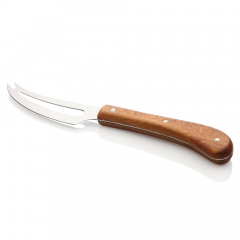 Stanley Rogers Pistol Grip Acacia Slotted Soft Cheese Knife