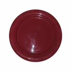 Alpen Lunch Plate 180mm Burgundy 25/Packet Alpen