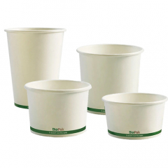 Biopak White Biobowl