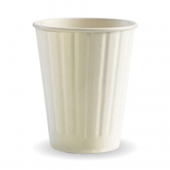 BioCup Double Wall White
