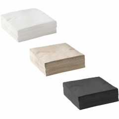 Biopak BioNapkin Cocktail 2 Ply Corner Embossed 250/pack
