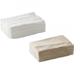 BioNapkin D-Fold Compact 1 Ply Dispenser Pack of 250