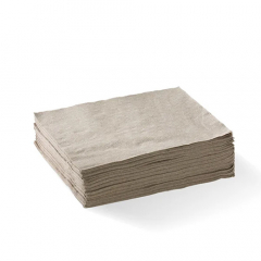 BioNapkin Lunch 2 Ply 1/4 Fold Natural Pack of 100