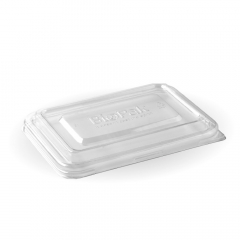 BioPak PET Takeaway Lids Clear Pack