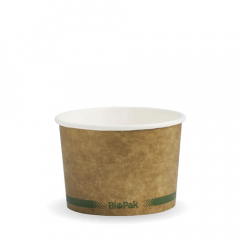BioBowl 8oz Printed Kraft Pack of 50