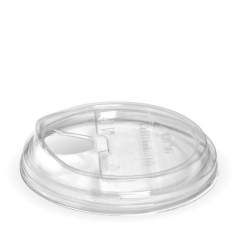 Biopak 300-700ml Sipper Clear Lid,P/Pack-100