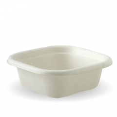 Biopak White Plant Fibre Takeaway Base