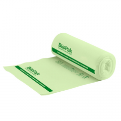 BioPak BioPlastic Rubbish Bin Liner 23 Micron 80L