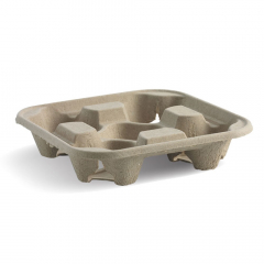Biopak BioCup Cup Holder Natural