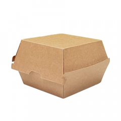 Earth Essentials Kraft Board Burger Box 250/ctn
