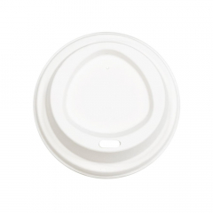 Earth Essentials Bagasse Lid 240ml Cup White 500/ctn