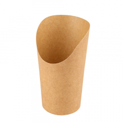 Earth Essentials Kraft Chip Cup Open Medium 1000/ctn