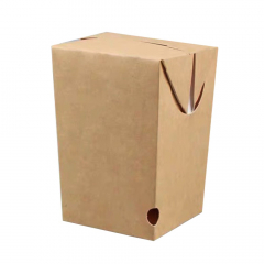 Earth Essentials Kraft Board Enclosed Chip Box