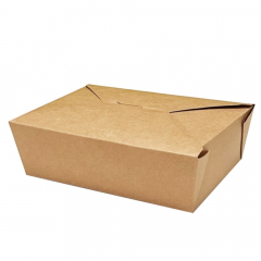 Earth Essentials Kraft Board Lunch Food Box